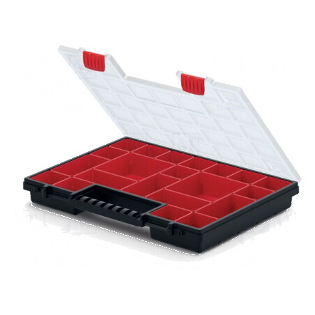 Container cu cutii negre 399x303x50mm NORB 40 | Electronic-mag.ro | Componente Electronice