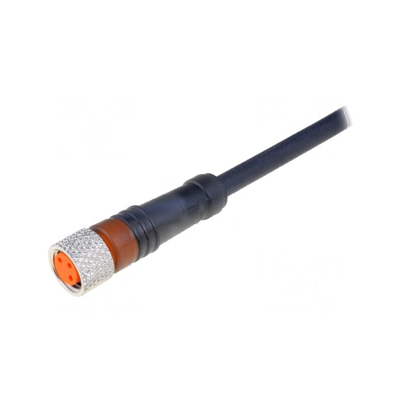 Conector M8 2m mamă PIN 3 cu manşon şi cabluri | Electronic-mag.ro | Componente Electronice Conector M8 2m mamă PIN 3 cu manşon şi cabluri | Electronic-mag.ro | Componente Electronice