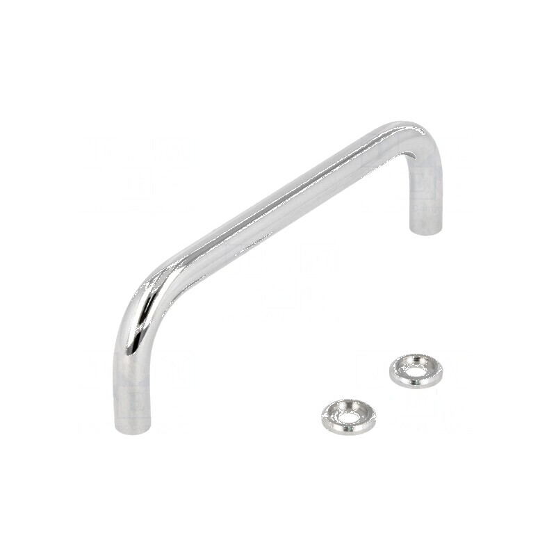 Suport oțel cromat 35mm cu fixare șurub M4 Ø8mm | Electronic-mag.ro | Componente Electronice