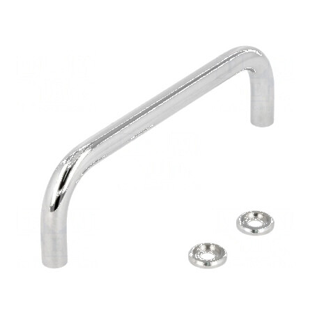Suport oțel cromat 35mm cu fixare șurub M4 Ø8mm | Electronic-mag.ro | Componente Electronice
