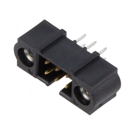 Conector PCB-cablu/PCB soclu tată PIN 6 Datamate J-Tek THT | Electronic-mag.ro | Componente Electronice