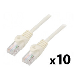 Cabluri patch U/UTP 5e litat CCA PVC alb 3m 26AWG - 10 bucăți | Electronic-mag.ro | Componente Electronice