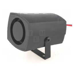 Traductor de sunet sirenă 1,5-3,5kHz 250mA 6-16VDC | Electronic-mag.ro | Componente Electronice