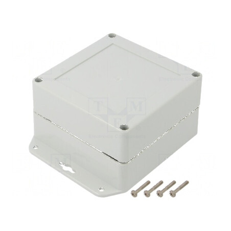 Carcasă universală policarbonat 105mm x 105mm x 60mm | Electronic-mag.ro | Componente Electronice