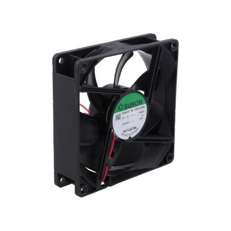 Ventilator DC axial 12V 92x92x25mm 93,24m3/h 40,3dBA bilă | Electronic-mag.ro | Componente Electronice