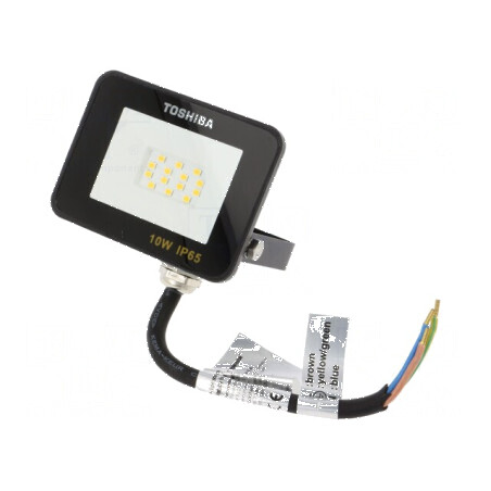 Lampă proiector LED 10W alb neutru 4000K 120° IP65 230VAC | Electronic-mag.ro | Componente Electronice