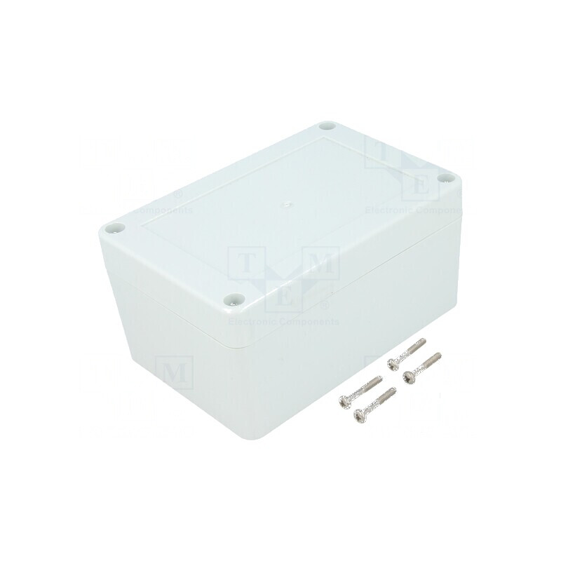 Carcasă universală 80mm x 120mm x 60mm cu bușon din alamă | Electronic-mag.ro | Componente Electronice