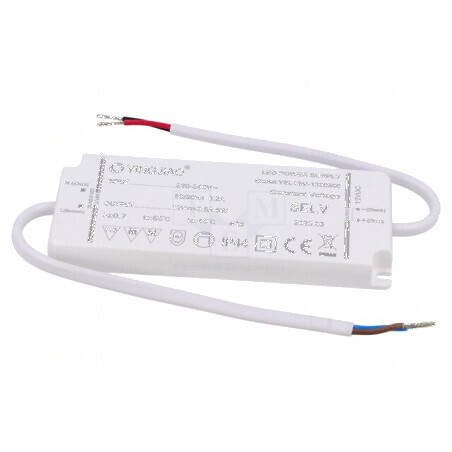 Alimentator LED 6W 12VDC 500mA IP44 220-240VAC | Electronic-mag.ro | Componente Electronice