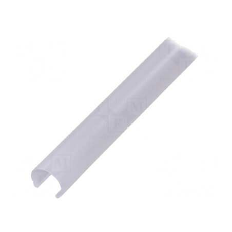 Apărătoare profile LED satin 1m JAZ-23R cu împingere | Electronic-mag.ro | Componente Electronice