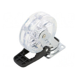 Roți pentru mobilă cu blocare Ø: 75mm | Electronic-mag.ro | Componente Electronice