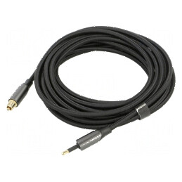 Cablu Toslink 3,5mm Mini - 5m, Mufă Toslink Placare Aurit | Electronic-mag.ro | Componente Electronice