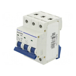 Întrerupător de supracurent 63A Poli 3 - Șină DIN IP20 | Electronic-mag.ro | Componente Electronice