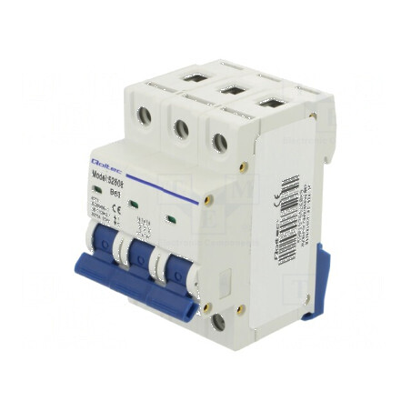 Întrerupător de supracurent 63A Poli 3 - Șină DIN IP20 | Electronic-mag.ro | Componente Electronice