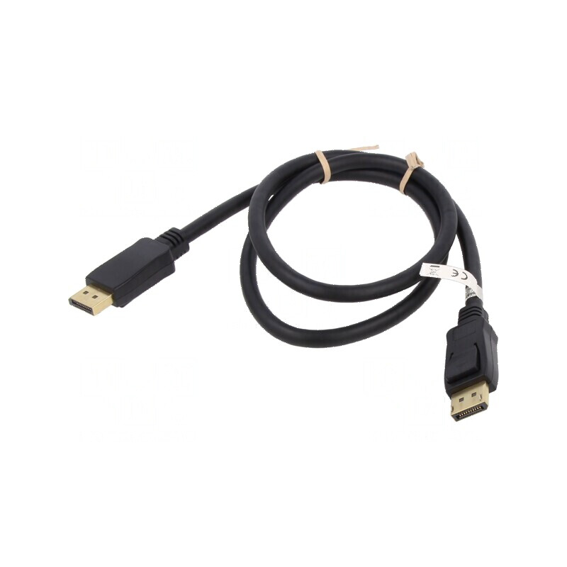Cablu DisplayPort 2.1 1m Mufă DisplayPort pe Ambele Părți | Electronic-mag.ro | Componente Electronice