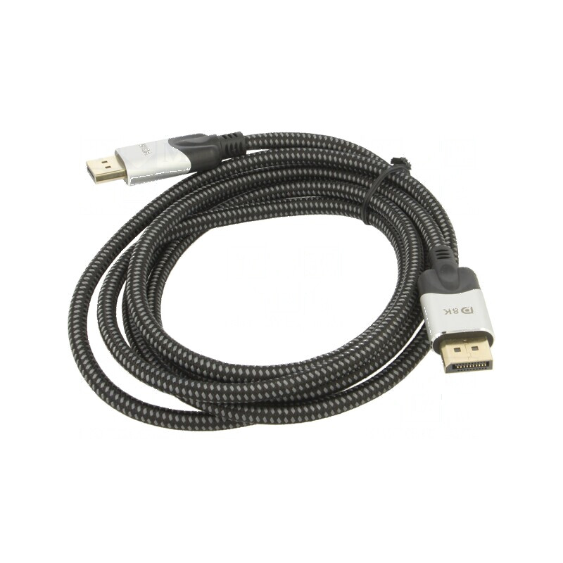 Cablu DisplayPort 1.4 HDCP 2.2 2m Negru PVC Textil | Electronic-mag.ro | Componente Electronice Cablu DisplayPort 1.4 HDCP 2.2 2m Negru PVC Textil | Electronic-mag.ro | Componente Electronice