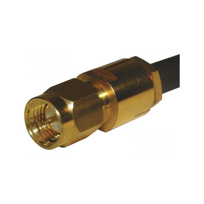 Conector SMA mufă tată drept 50Ω pentru lipire și răsucire (clamp) | Electronic-mag.ro | Componente Electronice Conector SMA mufă tată drept 50Ω pentru lipire și răsucire (clamp) | Electronic-mag.ro | Componente Electronice
