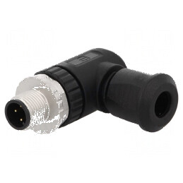 Conector M12 mufă PIN 4 tată A-DeviceNet CANopen IP67 | Electronic-mag.ro | Componente Electronice
