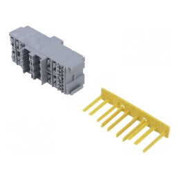 Carcasa clichet 12 poliester 66 gri | Electronic-mag.ro | Componente Electronice