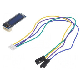 Afișaj OLED 0,91" 128x32 alb, 8 pini, 3,3-5VDC, unghi 160° | Electronic-mag.ro | Componente Electronice