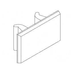 Etichetă plastic Zelio - etichete de identificare  | Electronic-mag.ro | Componente Electronice