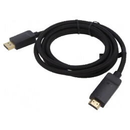 Cablu DisplayPort 1.4 PVC, mufă la ambele capete | Electronic-mag.ro | Componente Electronice