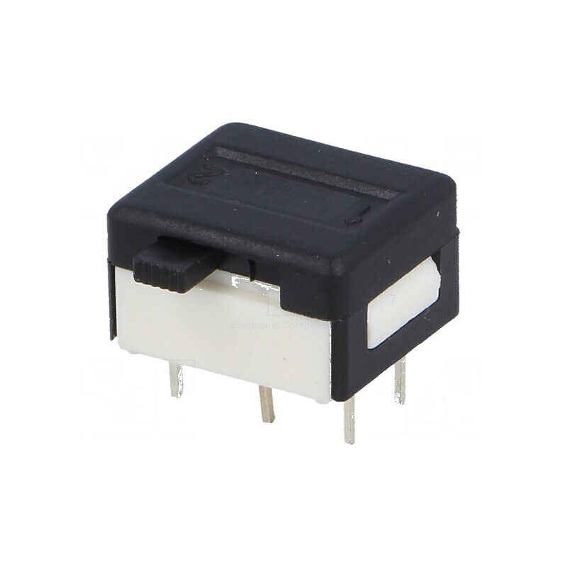 Comutator glisant DPDT 1A/30VDC ON-ON pentru lipit | Electronic-mag.ro | Componente Electronice
