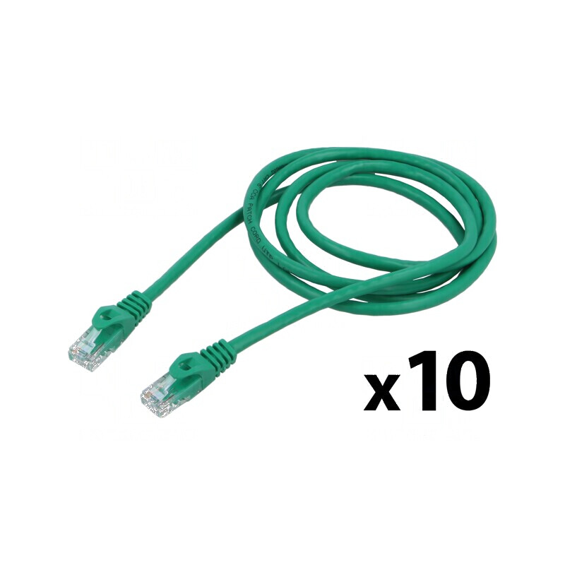 Cablul de rețea U/UTP 6 litat CCA PVC verde 1,5m 26AWG | Electronic-mag.ro | Componente Electronice Cablul de rețea U/UTP 6 litat CCA PVC verde 1,5m 26AWG | Electronic-mag.ro | Componente Electronice