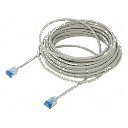 Cablul Patch U/FTP 6a LSZH gri 10m 32AWG | Electronic-mag.ro | Componente Electronice