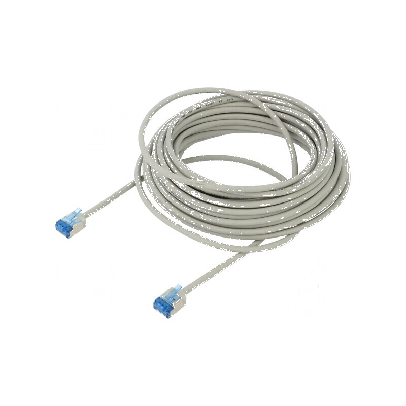 Cablul Patch U/FTP 6a LSZH gri 10m 32AWG | Electronic-mag.ro | Componente Electronice