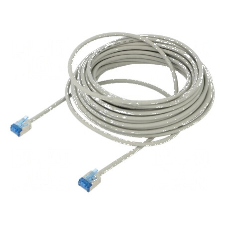 Cablul Patch U/FTP 6a LSZH gri 10m 32AWG | Electronic-mag.ro | Componente Electronice