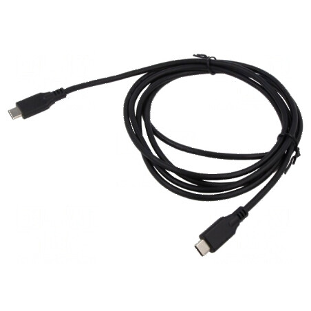Cablu USB C 2m x2, Interfaţă 480Mbps, PVC | Electronic-mag.ro | Componente Electronice