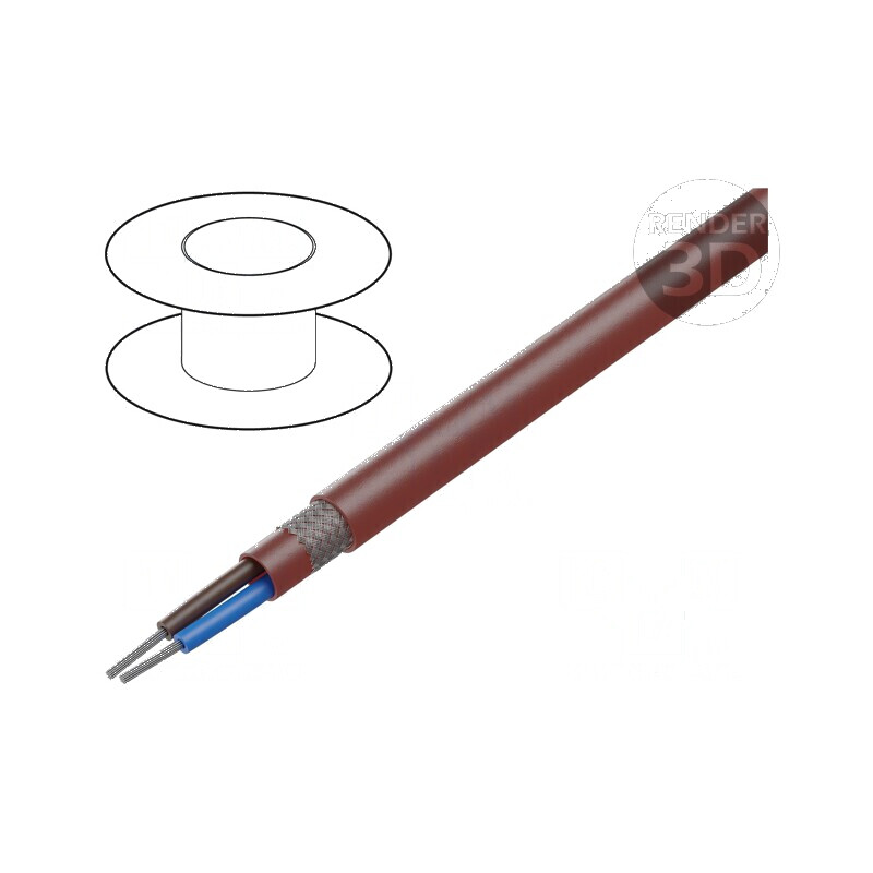 Cablu SiHF-C-Si 2x1mm2 Cu litat silicon maro-roșu 60-180°C | Electronic-mag.ro | Componente Electronice Cablu SiHF-C-Si 2x1mm2 Cu litat silicon maro-roșu 60-180°C | Electronic-mag.ro | Componente Electronice