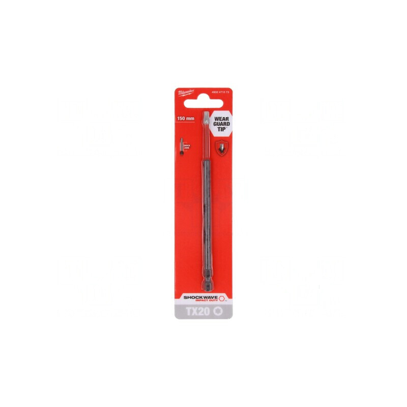 Capăt de șurubelniță Torx® TX20, Lungime 150mm | Electronic-mag.ro | Componente Electronice