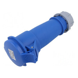 Conector alimentare AC 32A IEC 60309 IP44 mufă mamă 3 pini | Electronic-mag.ro | Componente Electronice
