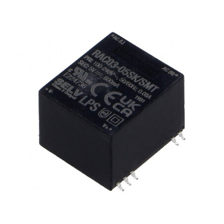 Convertor AC/DC 3W 85-264VAC la 5VDC | Electronic-mag.ro | Componente Electronice