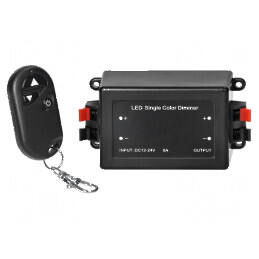 Variator de lumină LED 12-24V 8A cu telecomandă | Electronic-mag.ro | Componente Electronice
