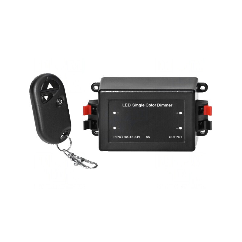 Variator de lumină LED 12-24V 8A cu telecomandă | Electronic-mag.ro | Componente Electronice