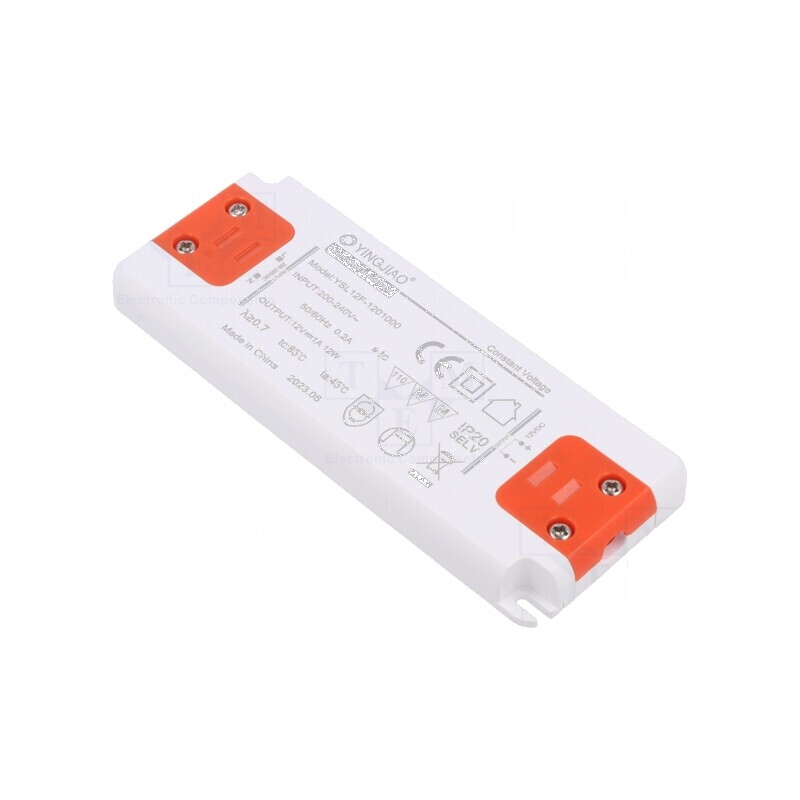 Alimentator LED 12W 12VDC 1A 220-240VAC IP20 | Electronic-mag.ro | Componente Electronice Alimentator LED 12W 12VDC 1A 220-240VAC IP20 | Electronic-mag.ro | Componente Electronice