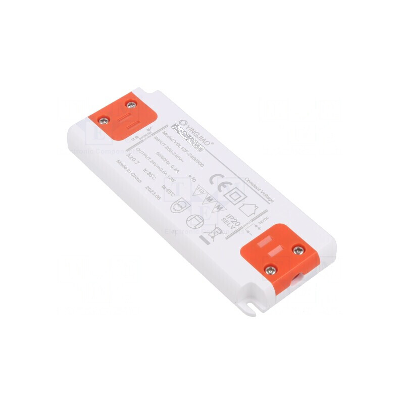 Alimentator pulsatoriu LED 12W 24VDC 500mA 220-240VAC IP20 | Electronic-mag.ro | Componente Electronice Alimentator pulsatoriu LED 12W 24VDC 500mA 220-240VAC IP20 | Electronic-mag.ro | Componente Electronice