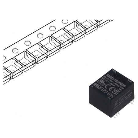 Convertor AC/DC 3W 85-264VAC la 15VDC | Electronic-mag.ro | Componente Electronice