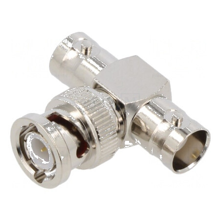 Adaptor BNC soclu x2 50Ω 4GHz | Electronic-mag.ro | Componente Electronice