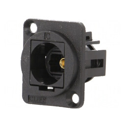 Conector fibră optică Toslink cuplă soclu, ambele părți | Electronic-mag.ro | Componente Electronice