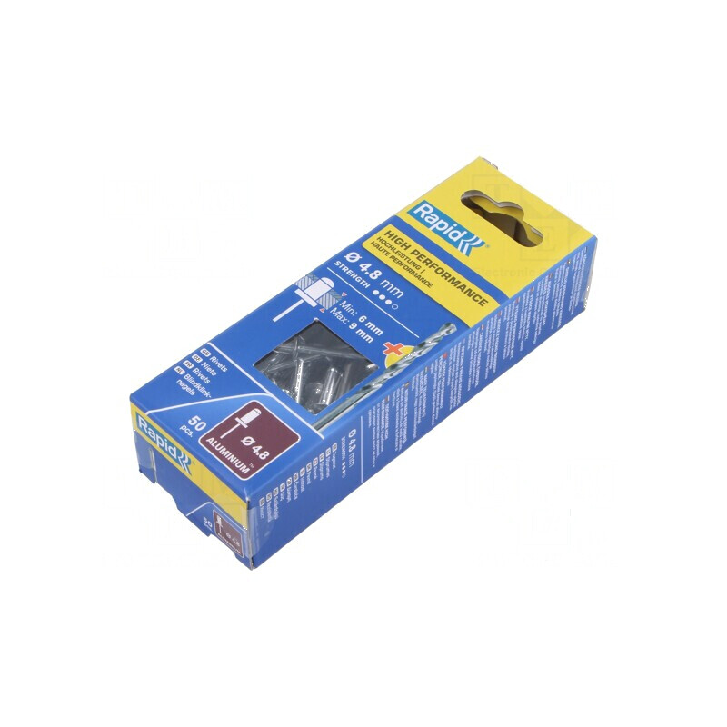 Diblu aluminiu 4,8mm x 12mm, 50 bucati | Electronic-mag.ro | Componente Electronice Diblu aluminiu 4,8mm x 12mm, 50 bucati | Electronic-mag.ro | Componente Electronice