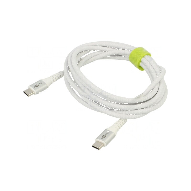 Cablu USB 2.0 USB-C 2m alb 0,48Gbps | Electronic-mag.ro | Componente Electronice Cablu USB 2.0 USB-C 2m alb 0,48Gbps | Electronic-mag.ro | Componente Electronice