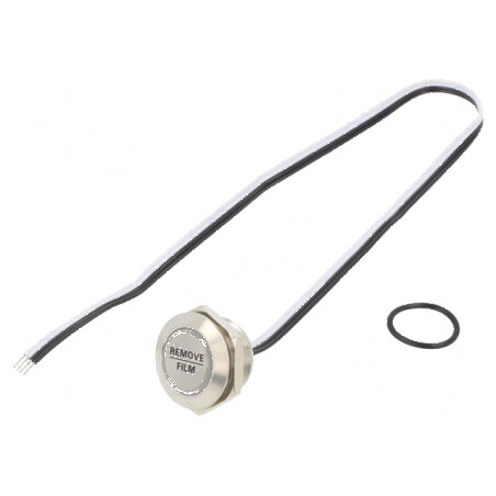 Comutator anti-vandalism SPST-NO 50mA/24VDC IP65 Ø19mm | Electronic-mag.ro | Componente Electronice