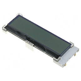 Afișaj LCD alfanumeric 16x2 gri LED COG STN, 8 pini | Electronic-mag.ro | Componente Electronice