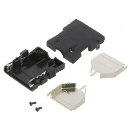 Carcasă pentru conectori DH PIN 37 pe cablu | Electronic-mag.ro | Componente Electronice