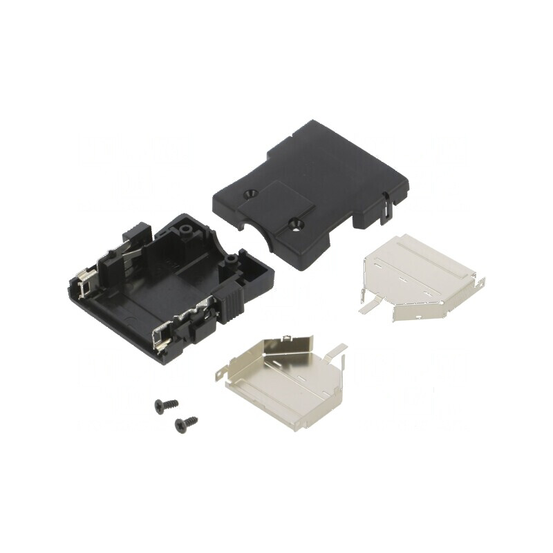 Carcasă pentru conectori DH PIN 37 pe cablu | Electronic-mag.ro | Componente Electronice