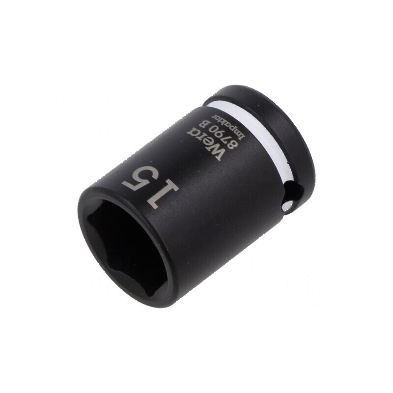 Cap tubular 6-puncte HEX 15mm 3/8 IMPAKTOR 30mm | Electronic-mag.ro | Componente Electronice
