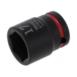 Cap tubular 6 puncte HEX 17mm 3/8 30mm IMPAKTOR | Electronic-mag.ro | Componente Electronice